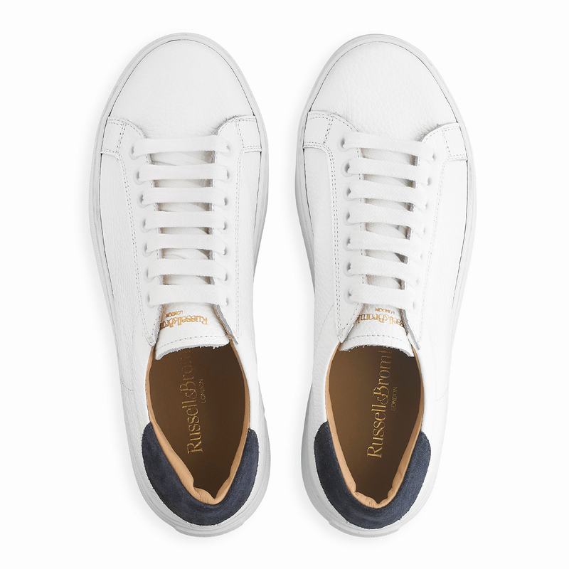 Russell And Bromley Saturn Platform Sneakers Dame Hvide | ZOB4951XZ