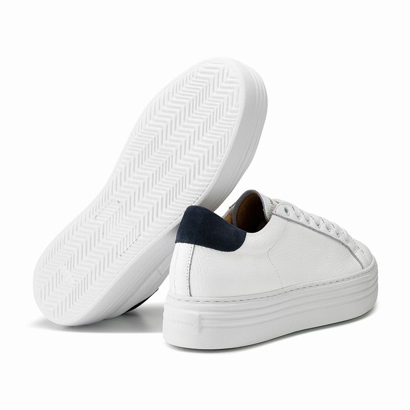 Russell And Bromley Saturn Platform Sneakers Dame Hvide | ZOB4951XZ