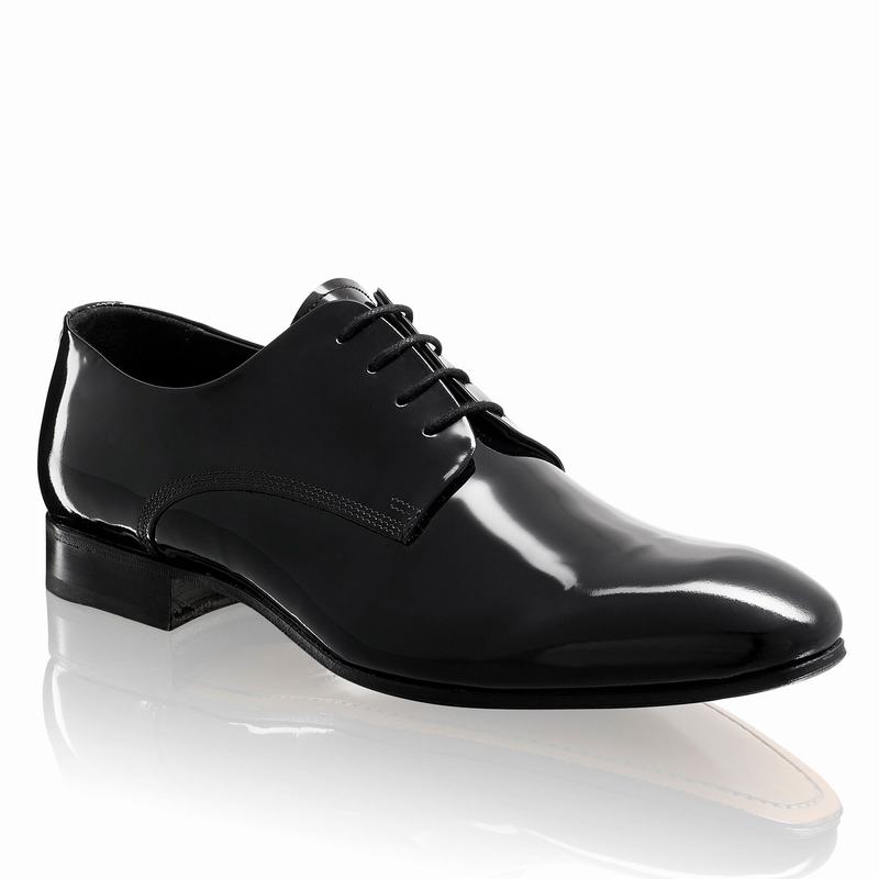 Russell And Bromley Sinatra Derby Schuhe Herre Sort | GNP6040BY