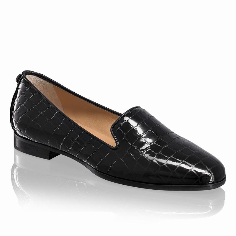 Russell And Bromley Smoking Balletsko Dame Sort | LEA1100GF