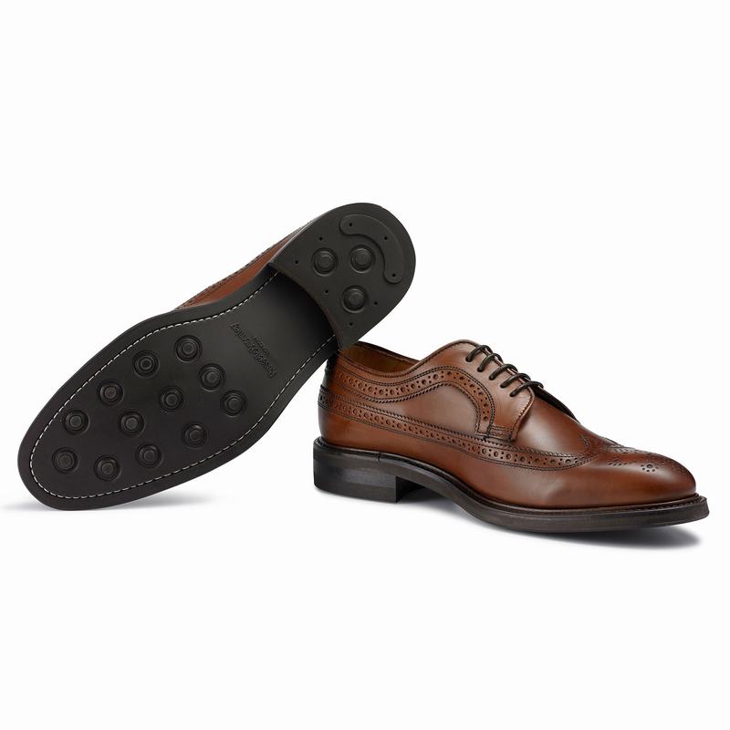 Russell And Bromley Southport Derby Schuhe Herre Brune | RJN6292HG