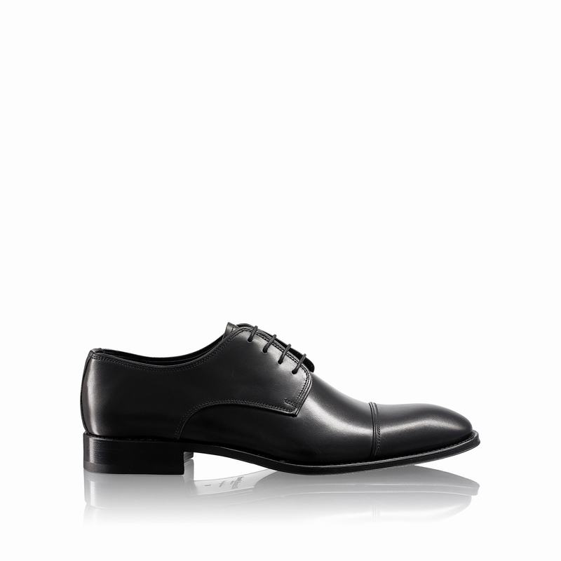 Russell And Bromley Spectrum Derby Schuhe Herre Sort | QOK6555XR