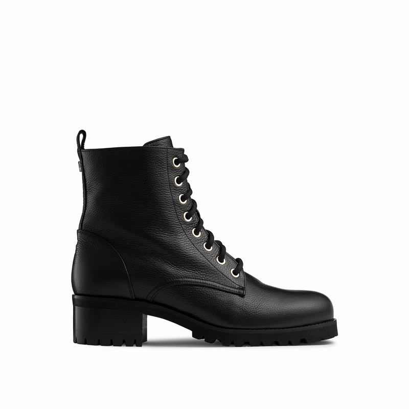 Russell And Bromley Stomper Ankelstøvler Dame Sort | ALT6232VQ