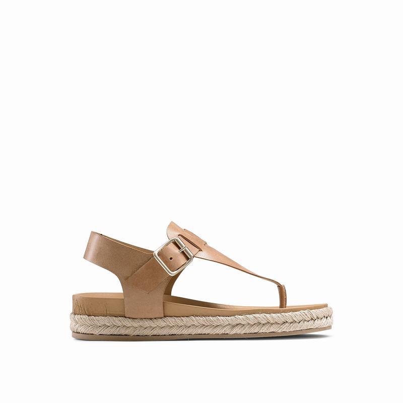 Russell And Bromley Surfside Espadrillos Dame Brune | QBG3952OT