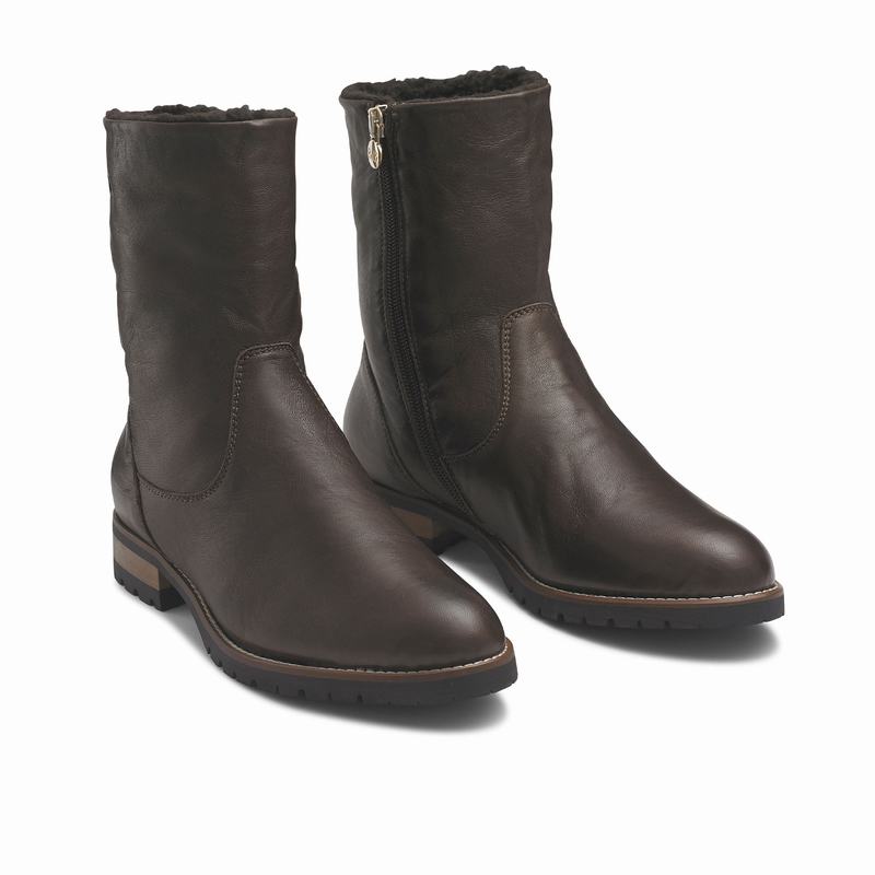 Russell And Bromley Teddy Ankelstøvler Dame Brune | LAO6191KL