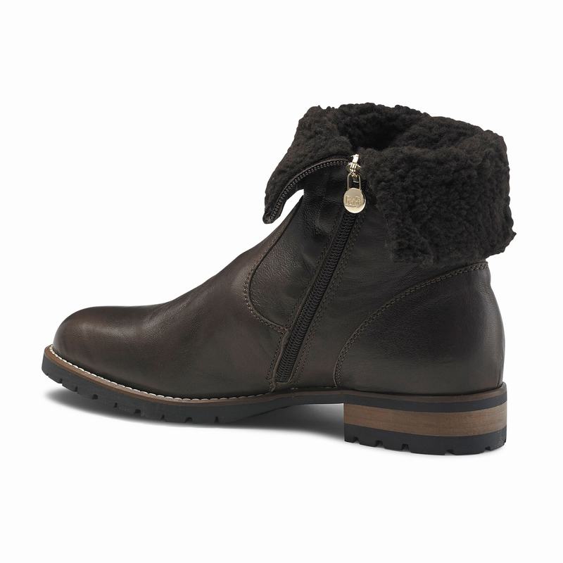 Russell And Bromley Teddy Ankelstøvler Dame Brune | LAO6191KL