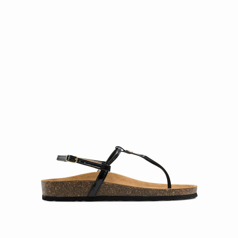 Russell And Bromley Teebird Sandaler Dame Sort | WMQ5720OT