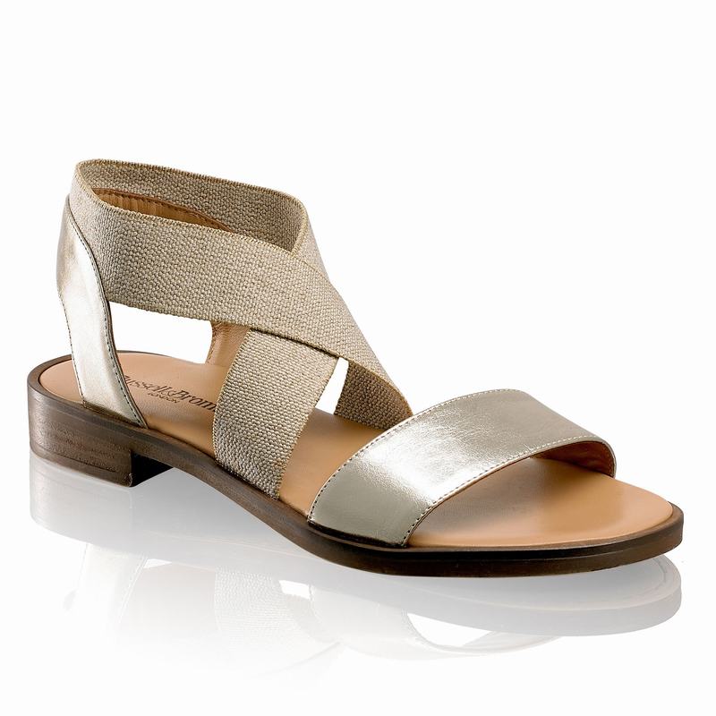 Russell And Bromley Tribeca Sandaler Dame Metallic | GSM1172BO