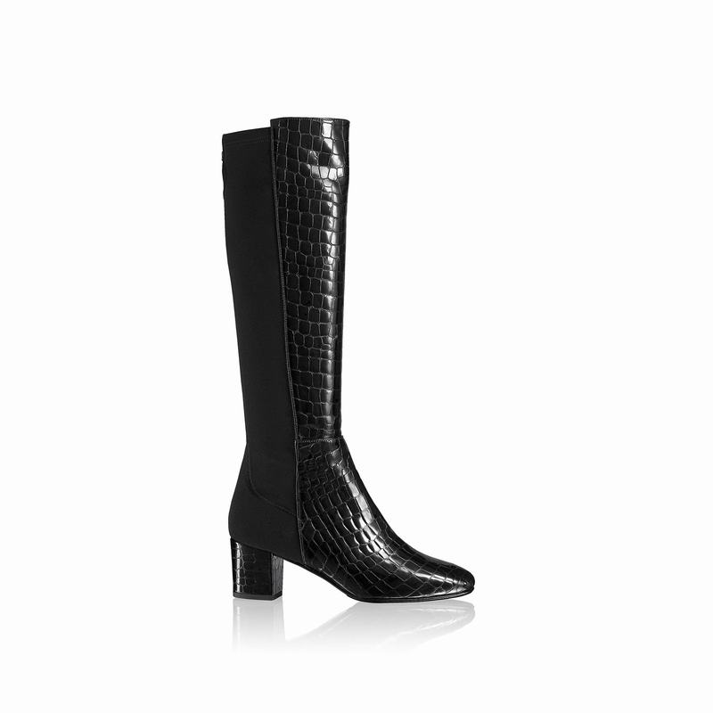 Russell And Bromley Trinni Overknee Støvler Dame Sort | TDU9378OZ