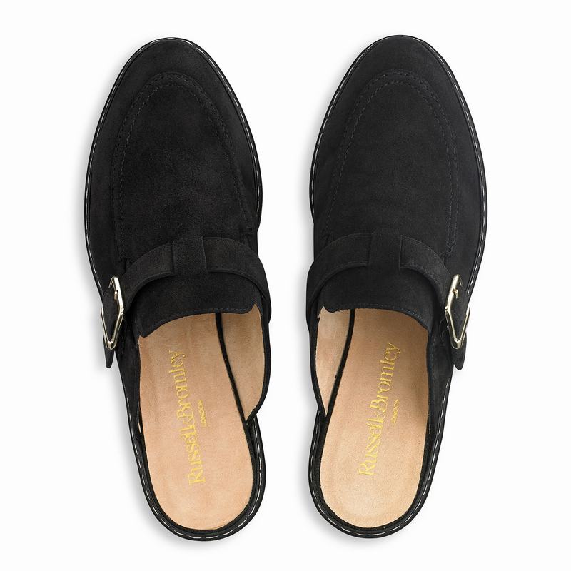 Russell And Bromley Tulip Mokkasiner Dame Sort | MEA4066ET