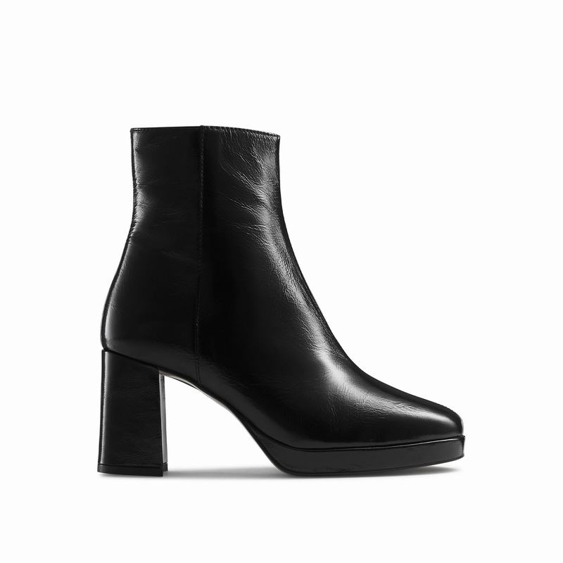 Russell And Bromley Twiggy Ankelstøvler Dame Sort | AKW3867SZ