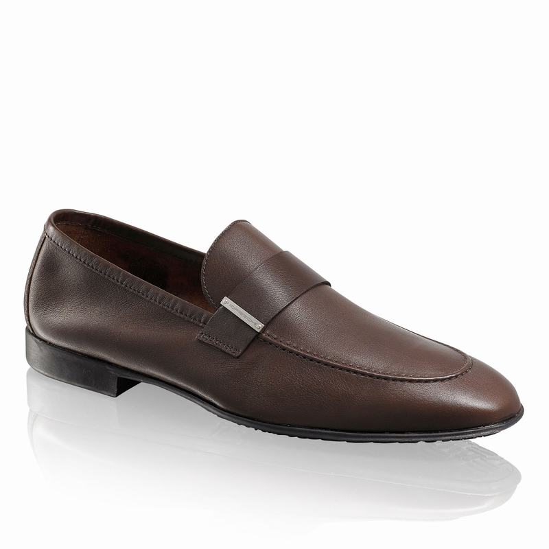 Russell And Bromley Wonder Mokkasiner Herre Brune | FEI4369MY