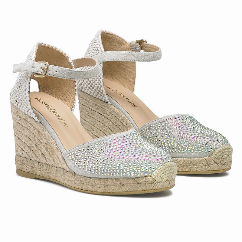 Russell And Bromley Zuccherohi Espadrillos Dame Brune | LJY4389ET