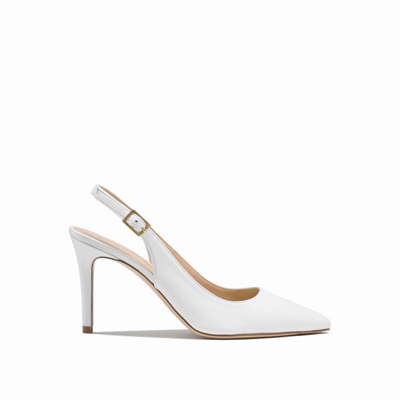 Russell And Bromley 85sling Pumps Dame Hvide | VVD2669ZP