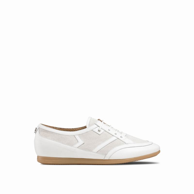 Russell And Bromley Bingo Lave Sneakers Dame Hvide | OJL7497GD