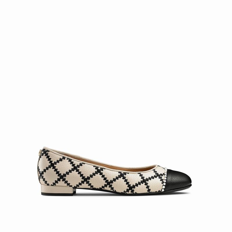 Russell And Bromley Boulevard Balletsko Dame Hvide | TMA9964AA