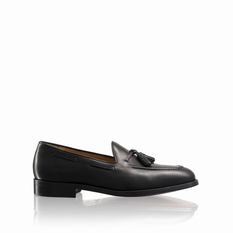 Russell And Bromley Broker Mokkasiner Herre Sort | ADJ5562XU