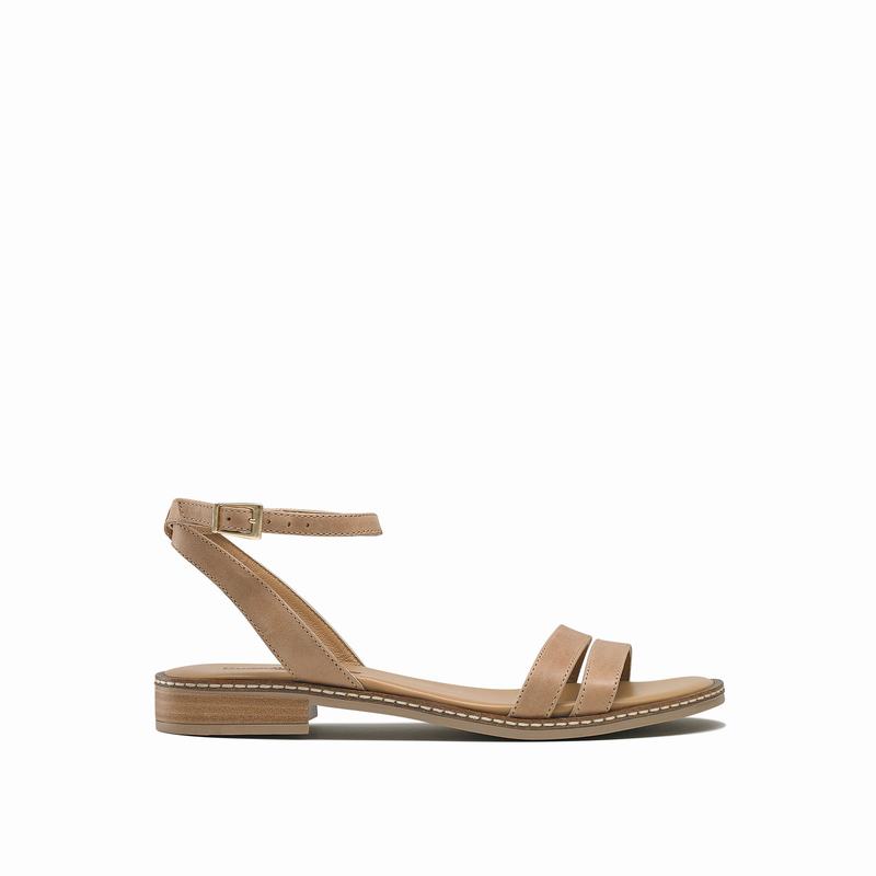 Russell And Bromley Brooklyn Sandaler Dame Brune | WRV7479DK