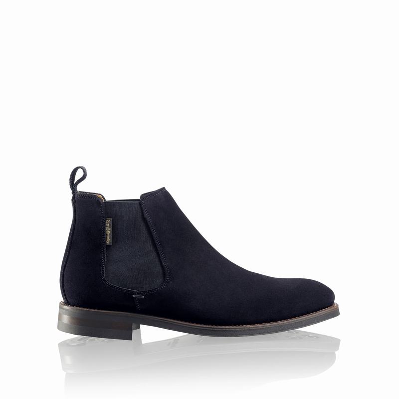 Russell And Bromley Burlington Chelsea Støvler Herre Blå | BVQ8975HZ