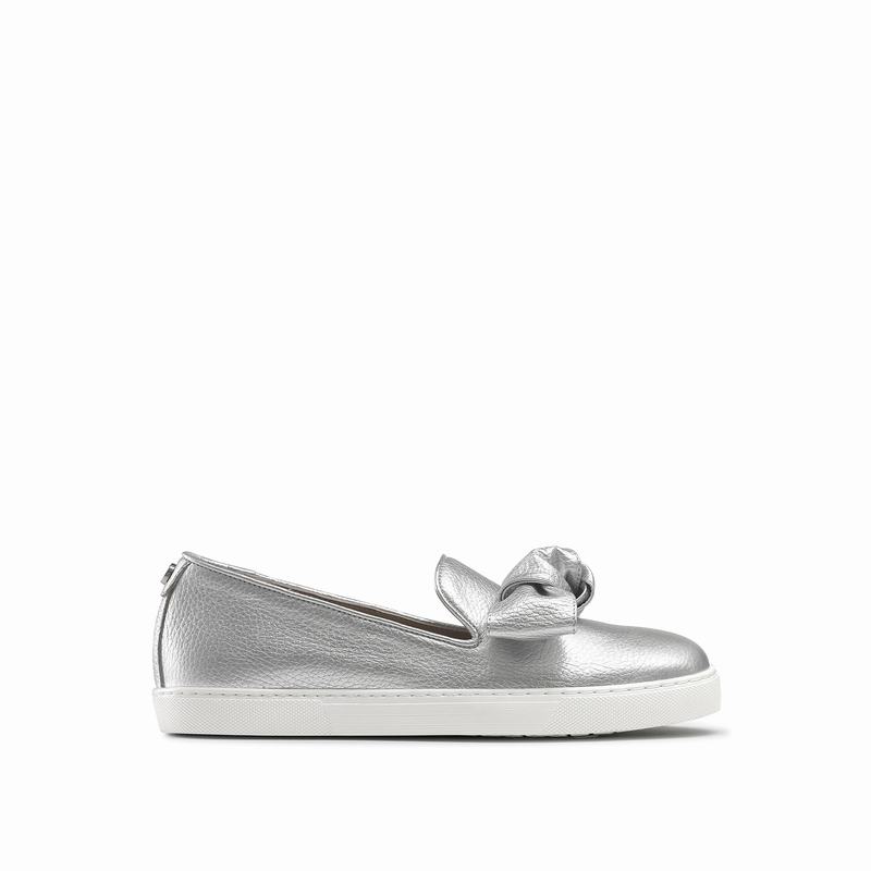 Russell And Bromley Casablanca Slip On Sneakers Dame Metallic | NDL4349YQ