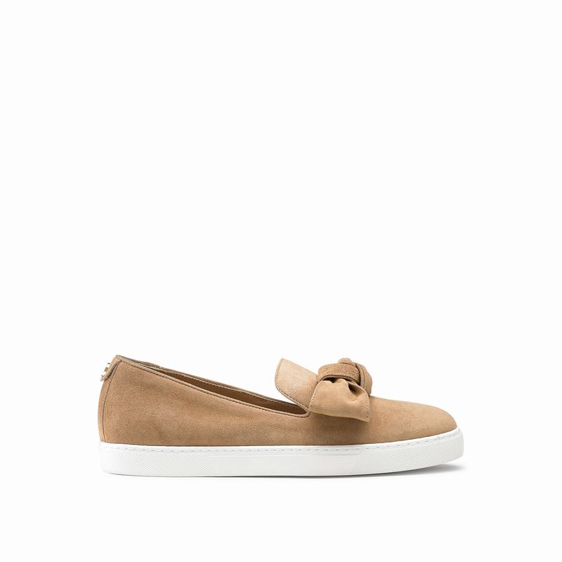 Russell And Bromley Casablanca Slip On Sneakers Dame Brune | UJQ7692WX