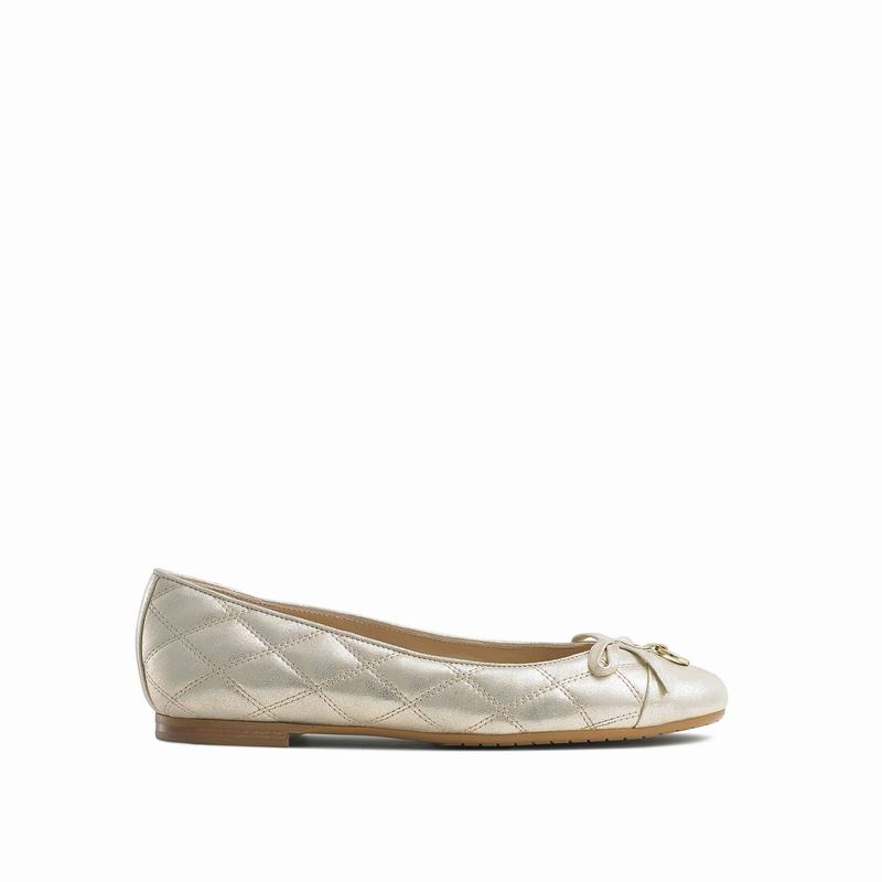 Russell And Bromley Charming Balletsko Dame Metallic | POE9030MB