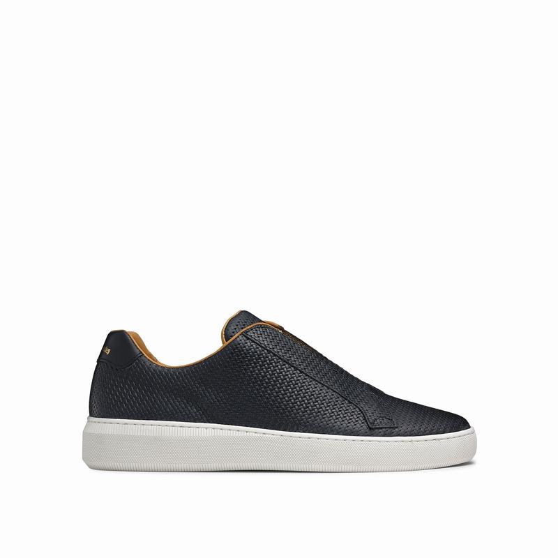 Russell And Bromley Clearway M Lave Sneakers Herre Blå | JVM10059KM