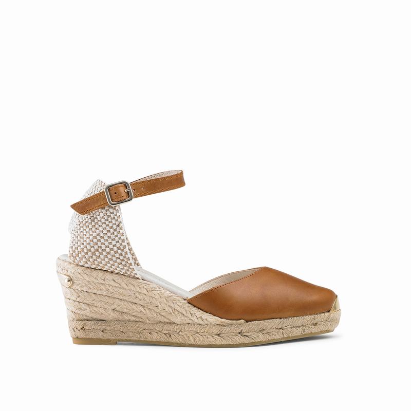 Russell And Bromley Coco-nut Espadrillos Dame Brune | KZM8655ZY