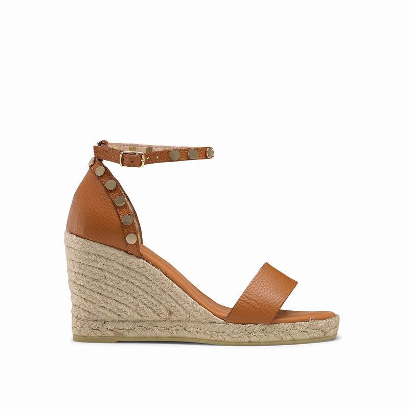 Russell And Bromley Coin Spin Espadrillos Dame Brune | CYO1538SK