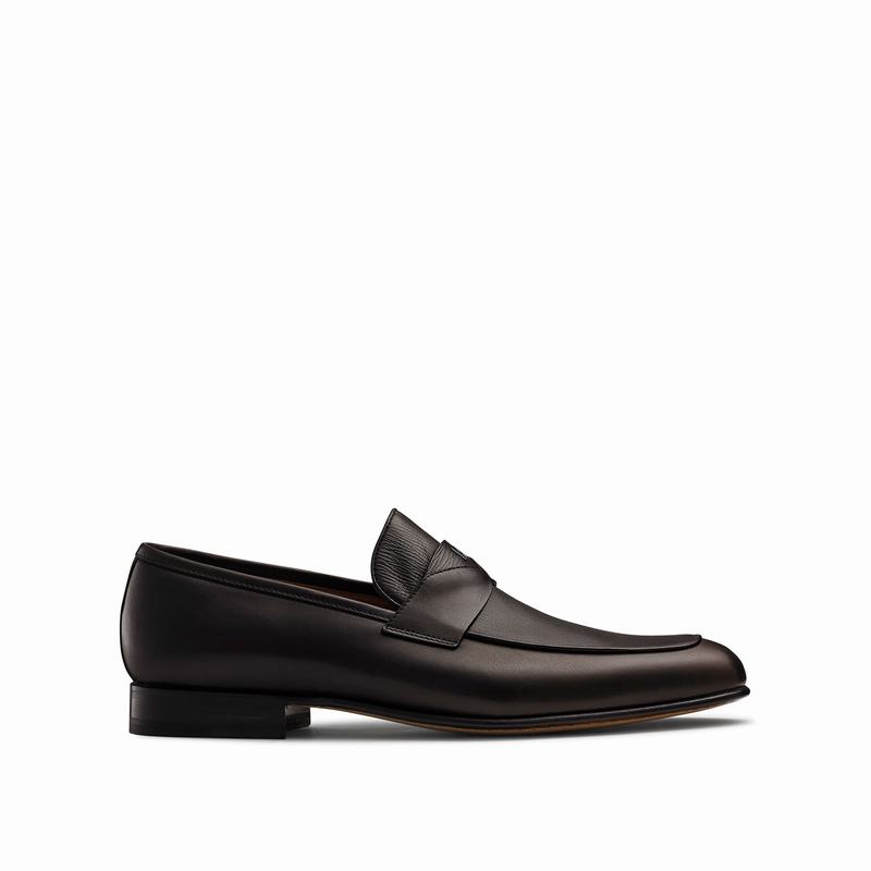 Russell And Bromley Duke Mokkasiner Herre Brune | JAP4534SP