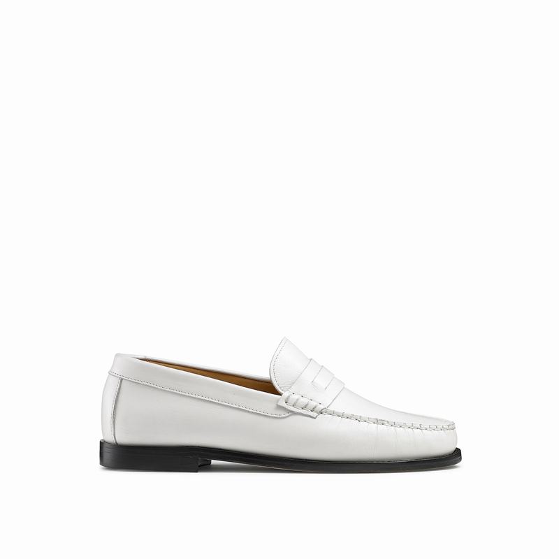 Russell And Bromley Emily Mokkasiner Dame Hvide | AUM5698XI