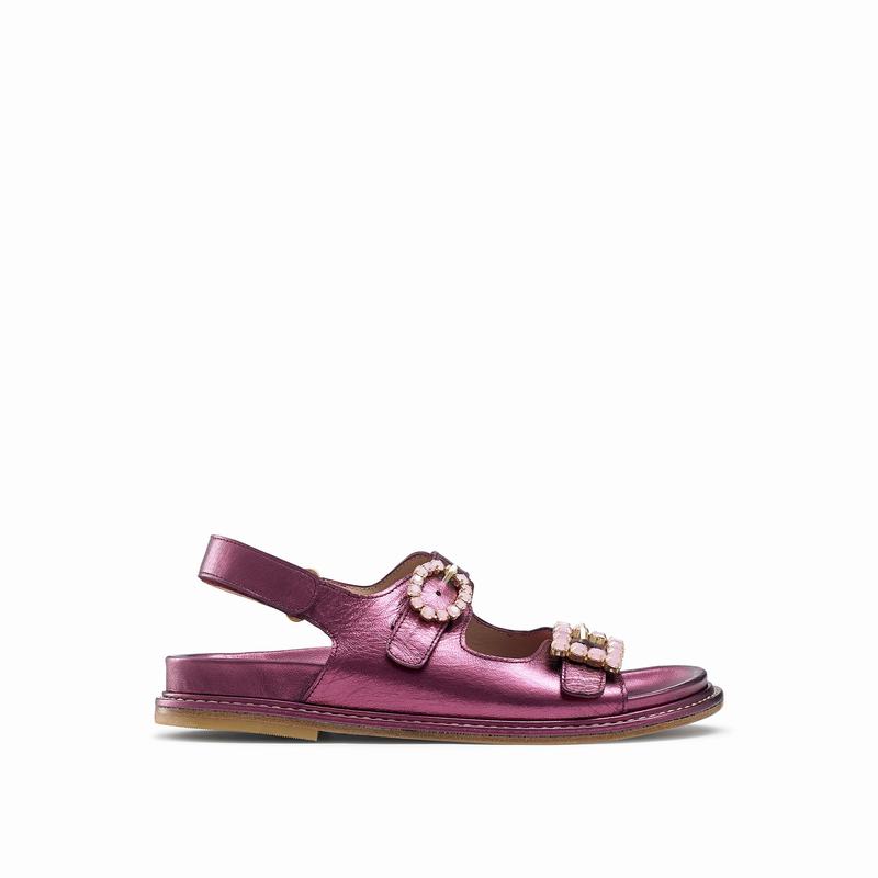 Russell And Bromley Glamour Sandaler Dame Lilla | KOG453VX