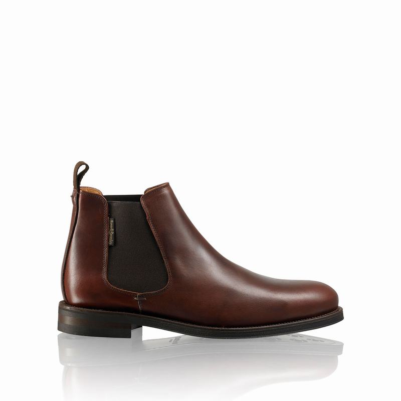 Russell And Bromley Guildford Chelsea Støvler Herre Brune | XMN9049MZ