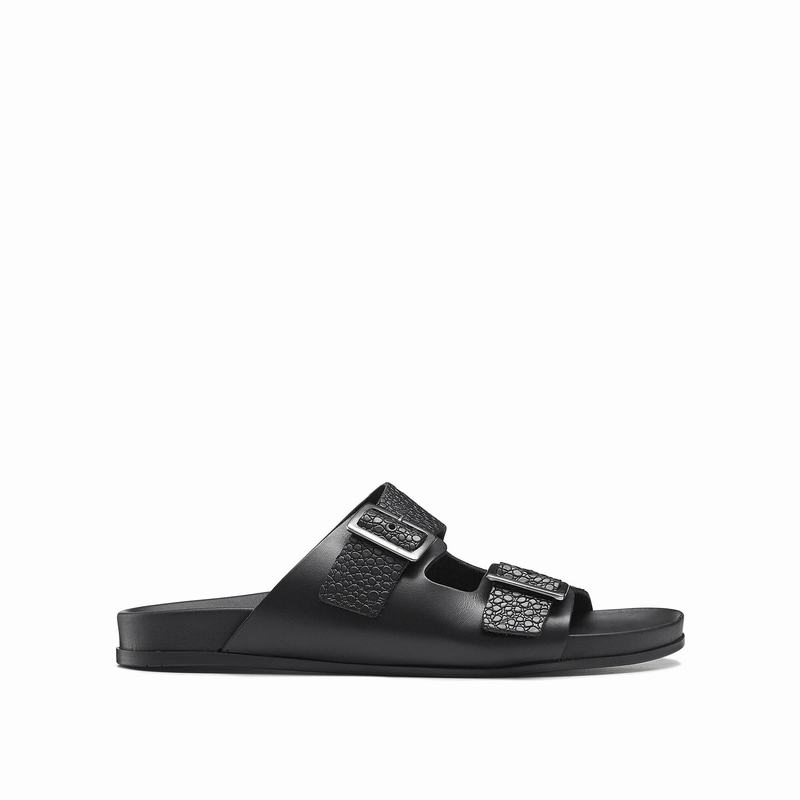 Russell And Bromley Islander Sandaler Herre Sort | JWO5060WB