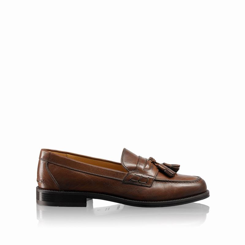 Russell And Bromley Keeble 3 Mokkasiner Herre Brune | SZC6021RP