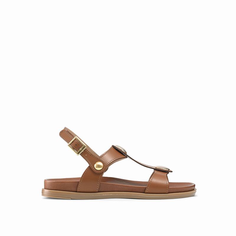 Russell And Bromley Laura Sandaler Dame Brune | SXA2547AB