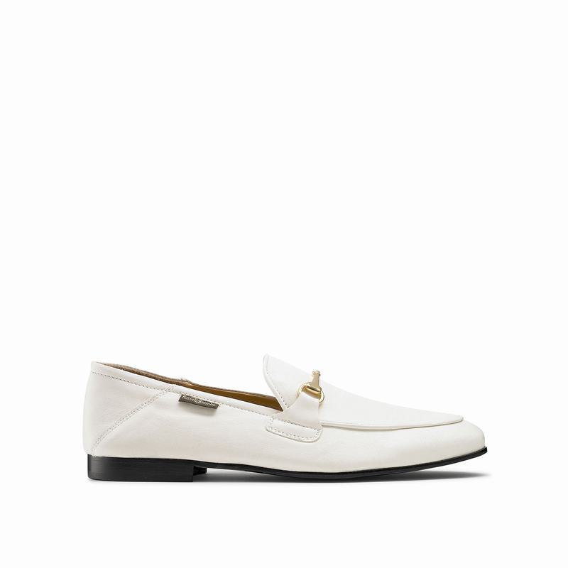 Russell And Bromley Loafer M Mokkasiner Herre Hvide | QIE4458RA