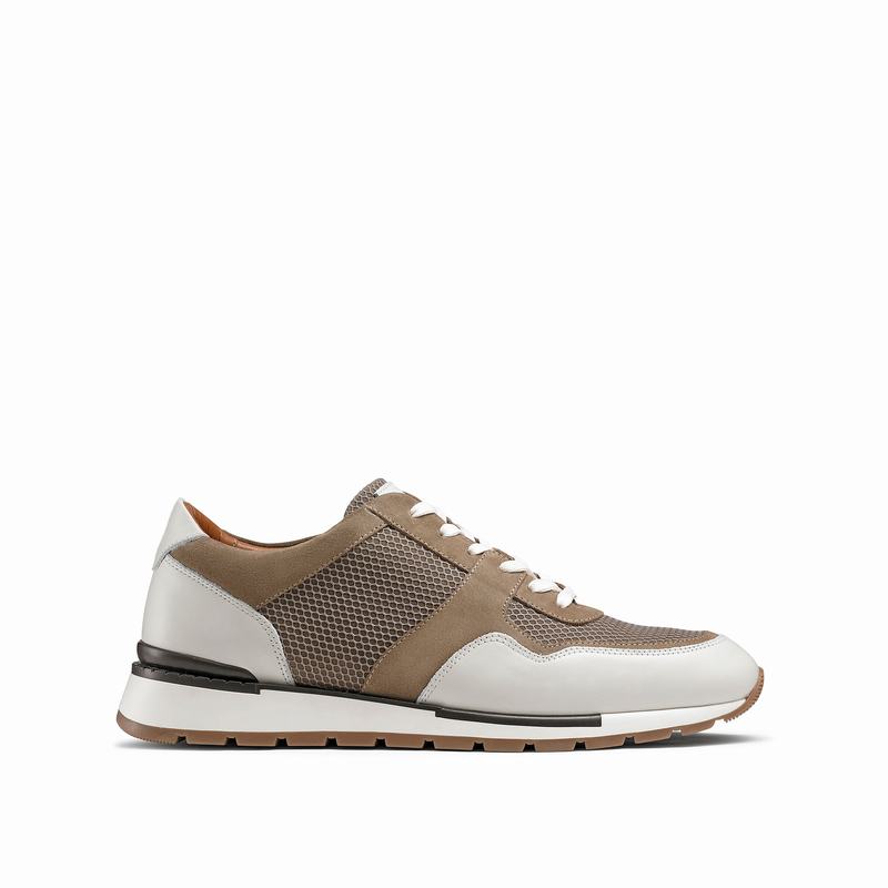 Russell And Bromley Lomond Lave Sneakers Herre Brune | ZDL7081JP