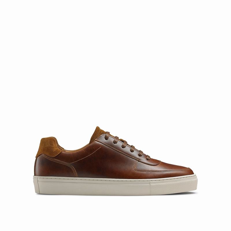 Russell And Bromley Outfield Lave Sneakers Herre Brune | IRZ2767KZ