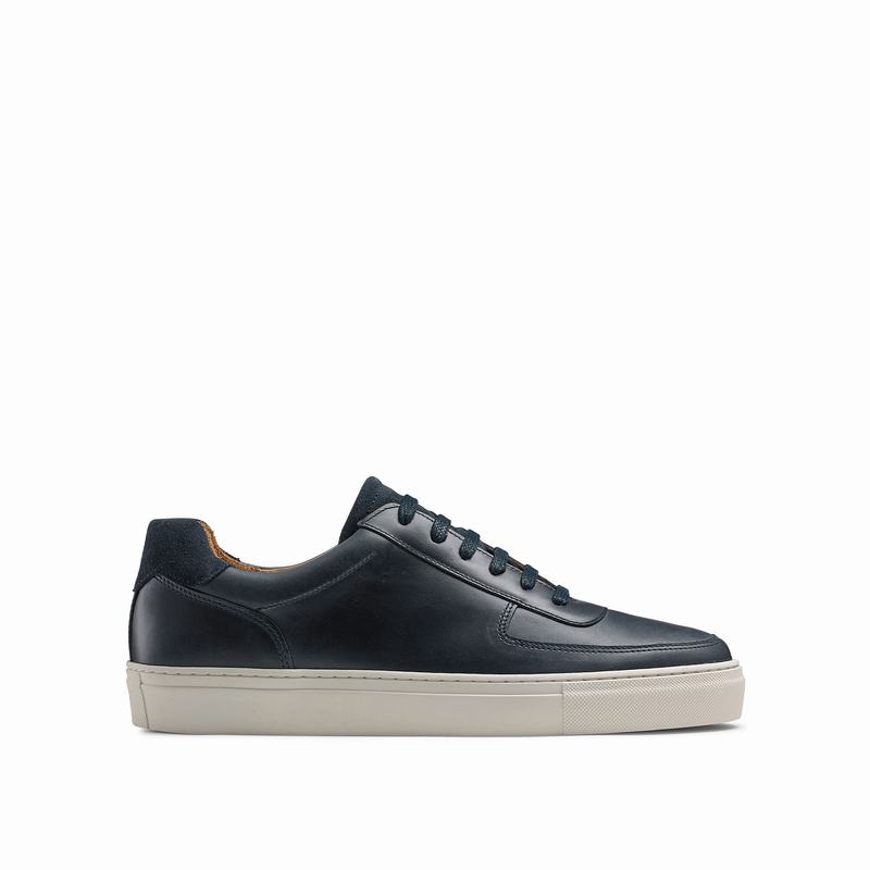 Russell And Bromley Outfield Lave Sneakers Herre Blå | QXL2845MS