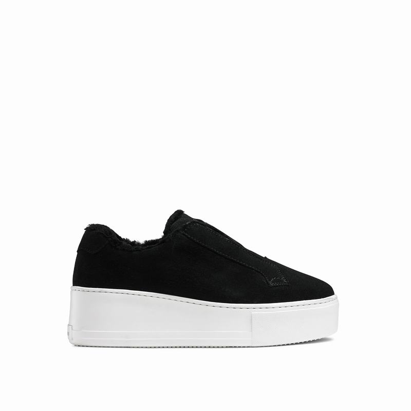 Russell And Bromley Park City Platform Sneakers Dame Sort | BAO3077FO