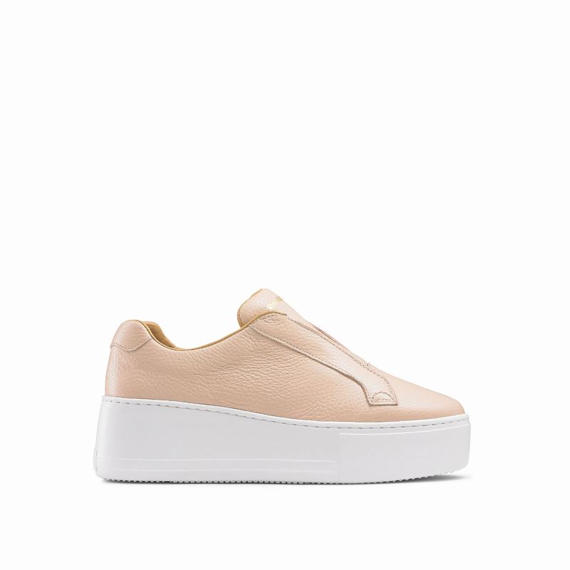 Russell And Bromley Park Up Platform Sneakers Dame Lyserød | NVE4923QR