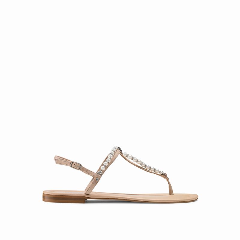 Russell And Bromley Pearly Sandaler Dame Brune | KXB1523KO