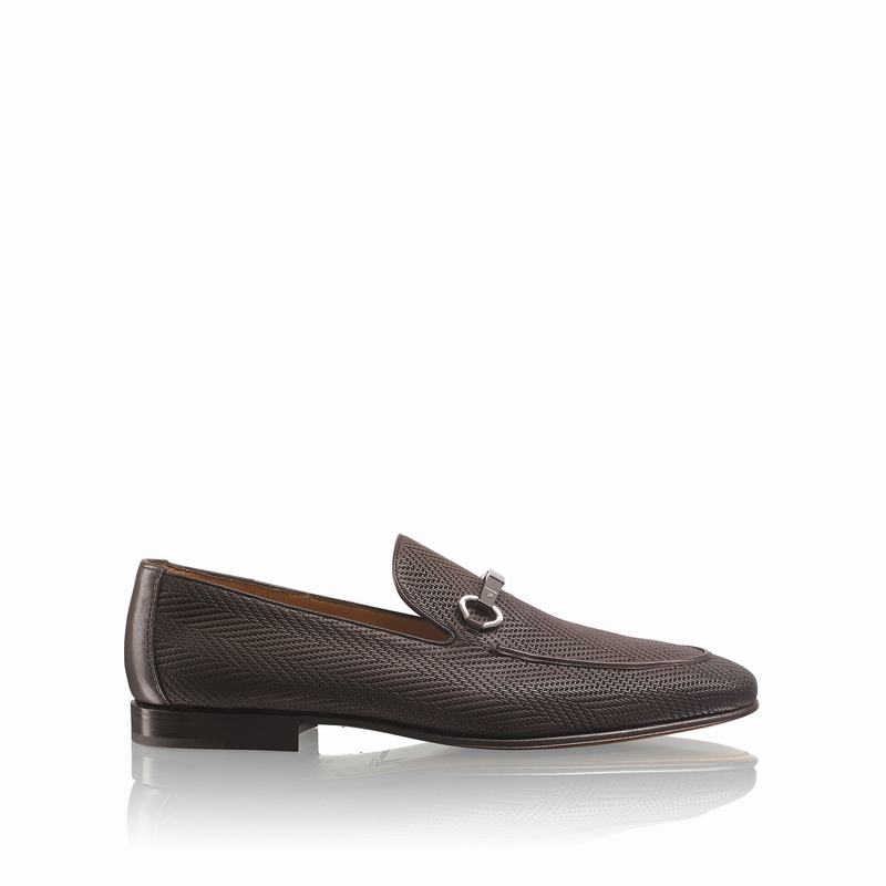 Russell And Bromley Pluto Mokkasiner Herre Brune | PDO8021MK