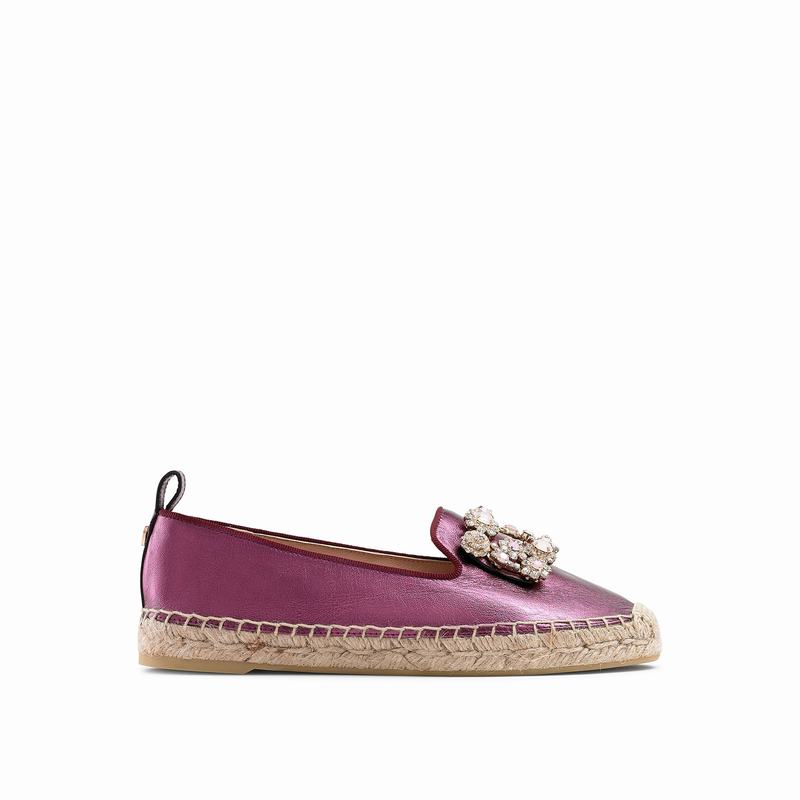 Russell And Bromley Pocketfull Espadrillos Dame Lilla | DUL3046WW