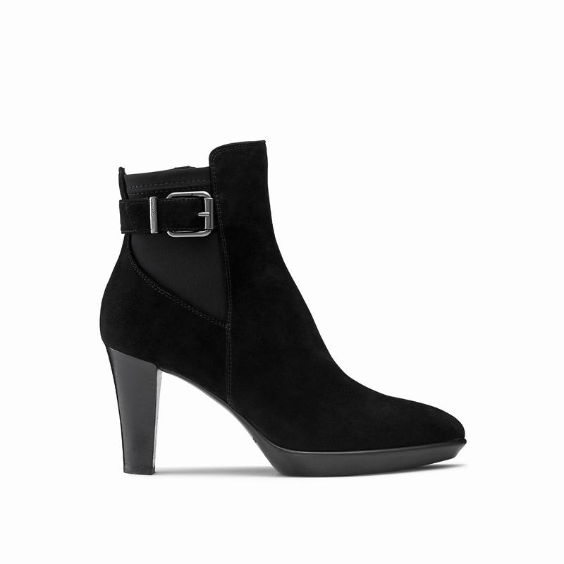 Russell And Bromley Raindrop Ankelstøvler Dame Sort | GQP8348ZV