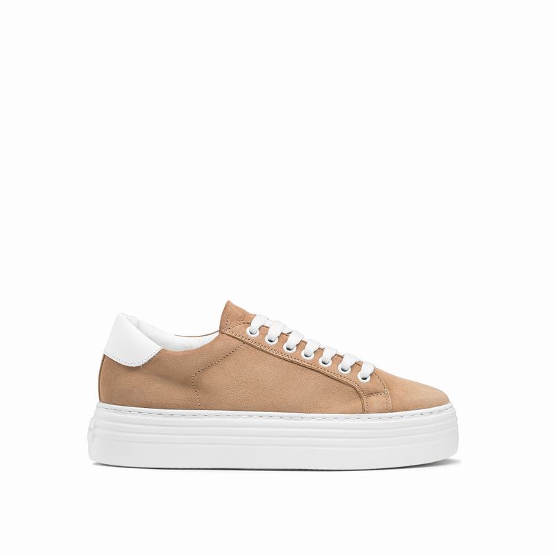 Russell And Bromley Saturn Platform Sneakers Dame Brune | XCF6529KY