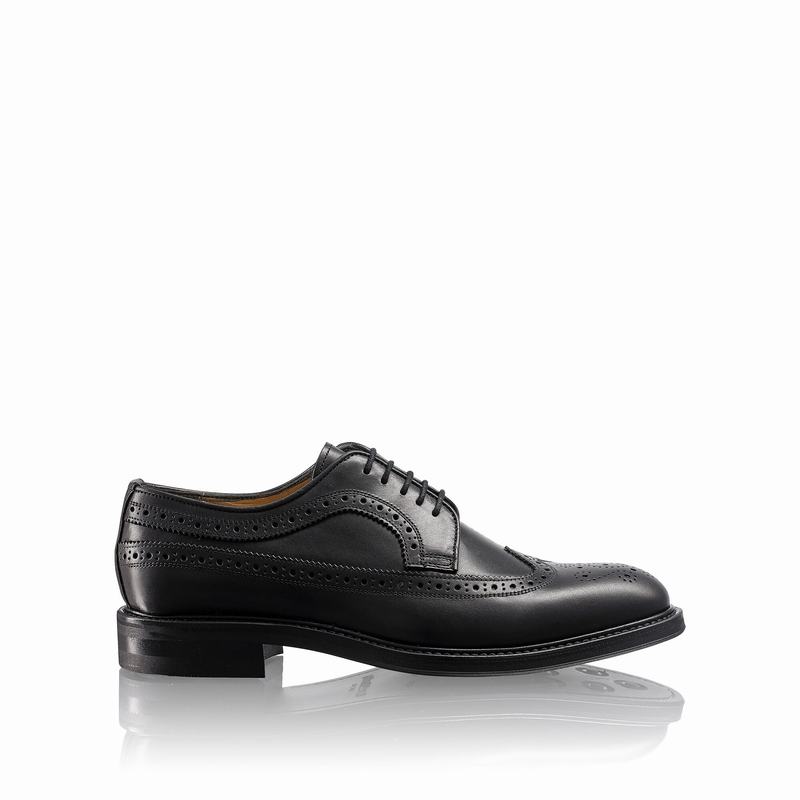 Russell And Bromley Southport Derby Schuhe Herre Sort | JCN3166VV