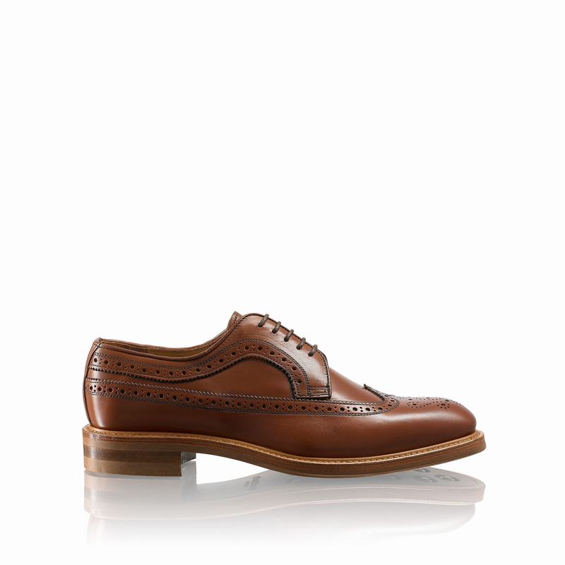 Russell And Bromley Southport Derby Schuhe Herre Brune | SLT786ZB