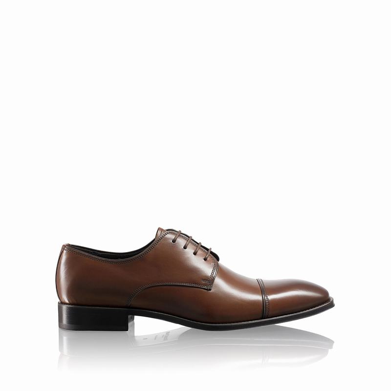 Russell And Bromley Spectrum Derby Schuhe Herre Brune | DZP469FP